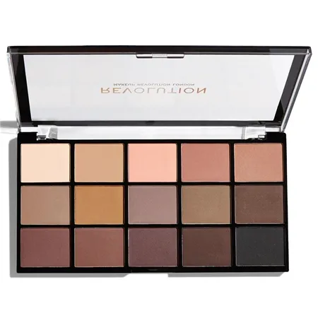 REVOLUTION paleta očných tieňov - Re-Loaded Palette - Basic Mattes