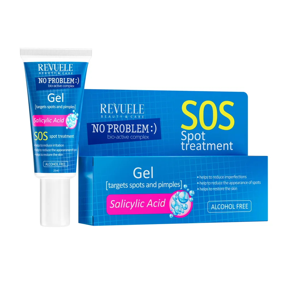 Revuele protizápalový gél No Problem SOS Anti-Inflammation Spot Treatment Gel With Salicylic Acid