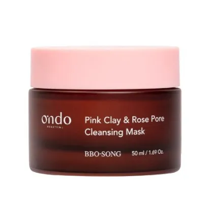 Ondo Beauty 36.5 pleťová maska Pink Clay & Rose Pore Cleansing Mask