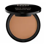 NYX Professional Makeup kompaktný bronzer - Matte Bronzer – Medium (MBB03) // Poškodený tovar