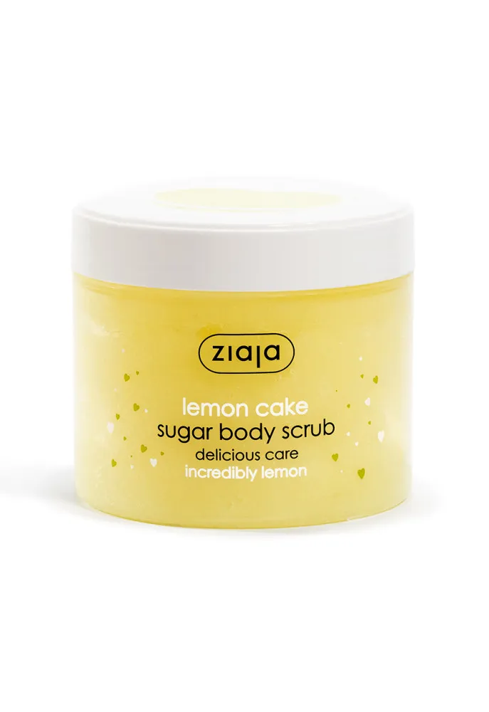 Ziaja  Sugar telový peeling - Body Scrub - Lemon Cake