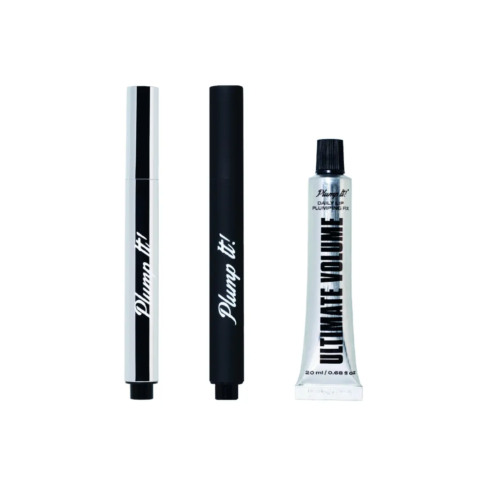 Plump It! sada na zväčšenie pier - No Needles Lip Boosting Trio