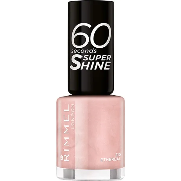 Rimmel London 60 Seconds Super Shine Nail Polish - 210 Etherea