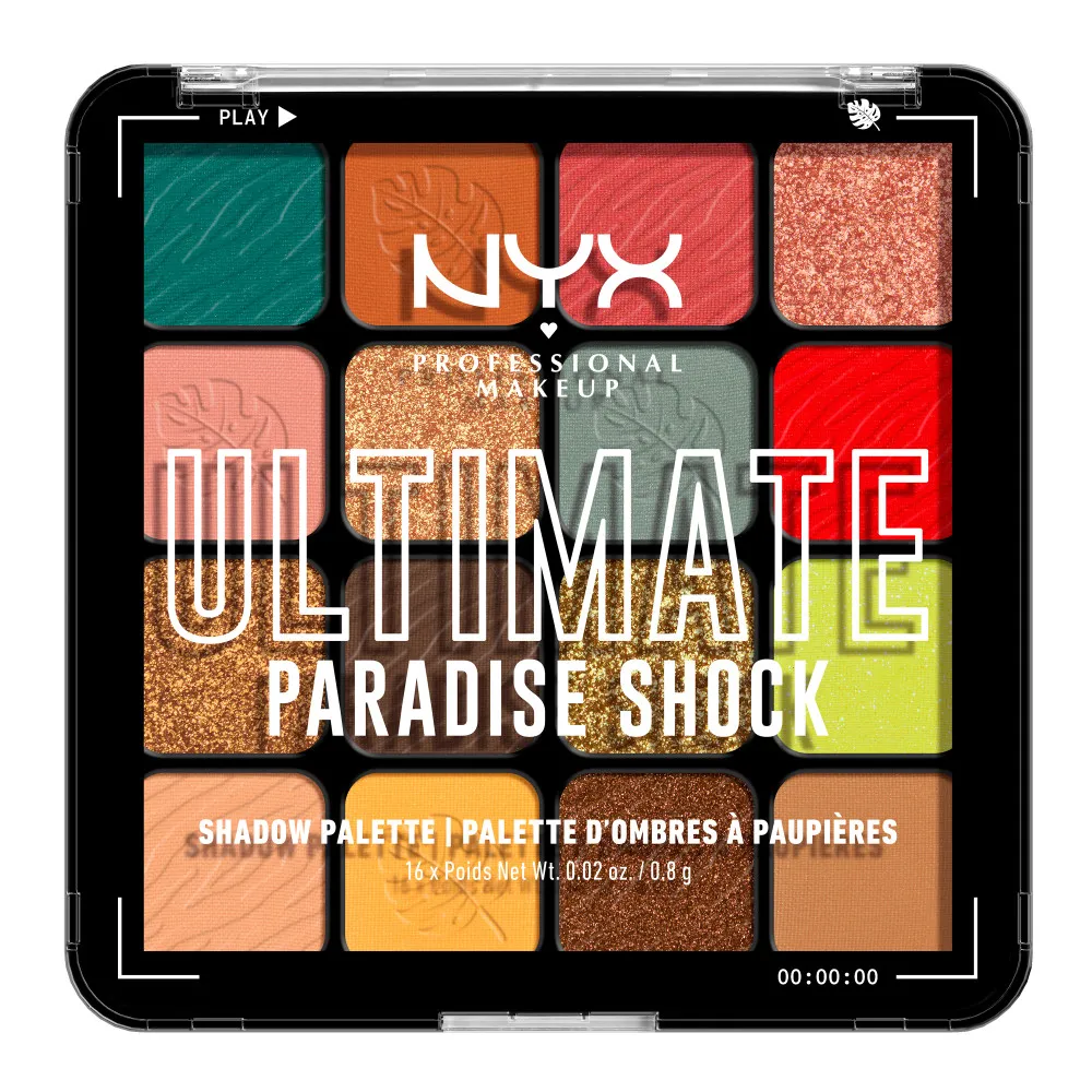 NYX Professional Makeup Ultimate Shadow Palette - Tropic Shock (USPR02W)