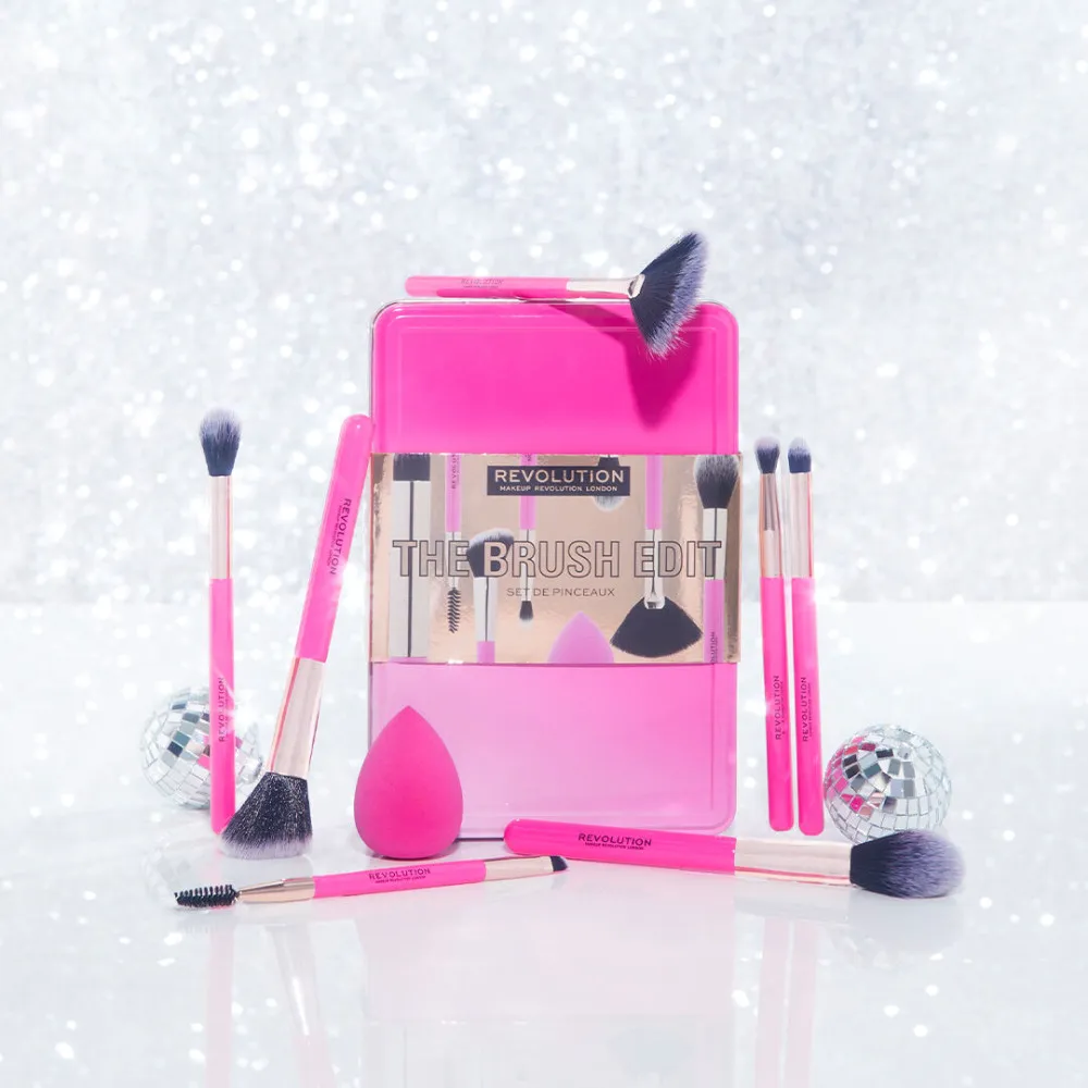 Revolution darčeková sada make-up štetcov -  The Brush Edit Gift Set