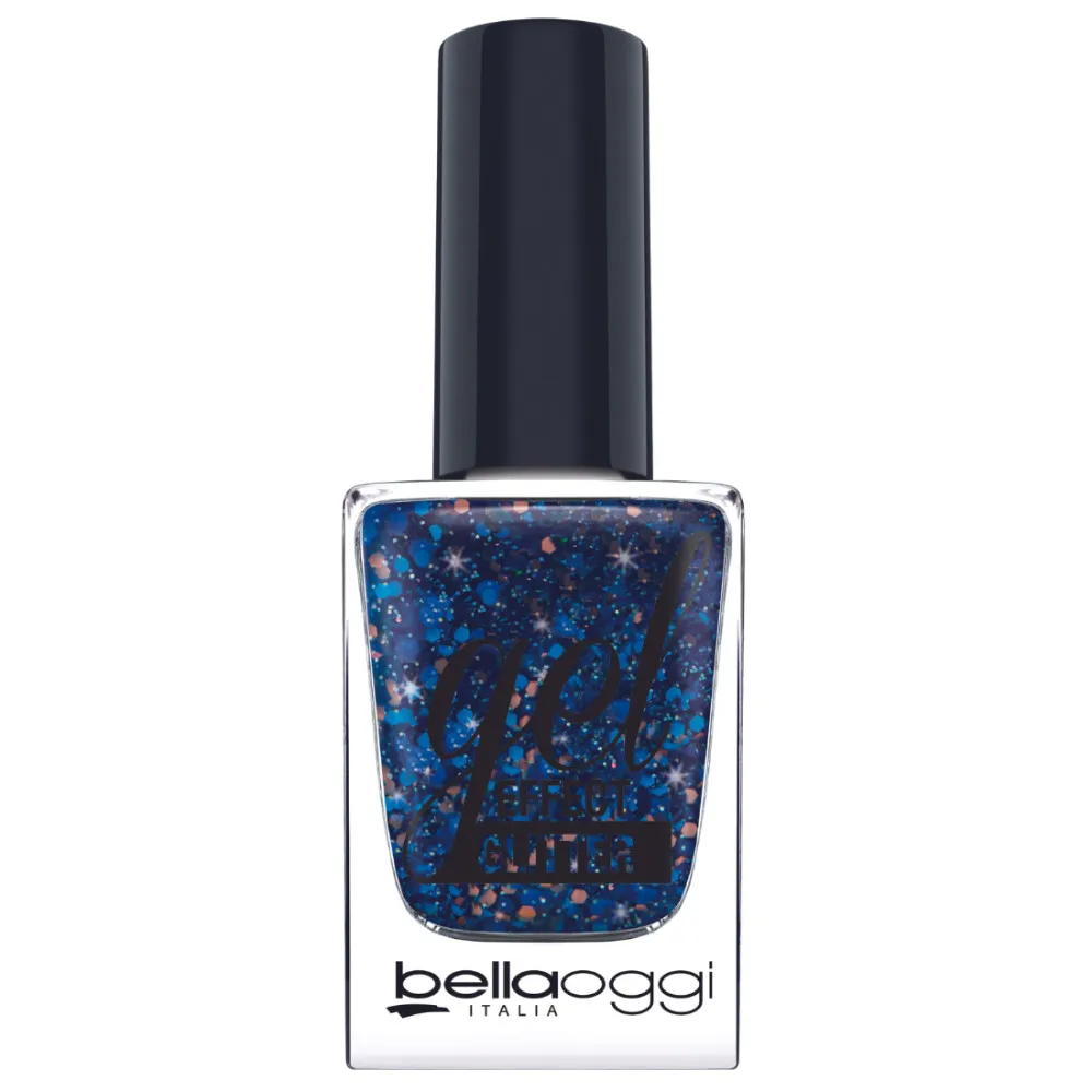 bellaoggi Gel Effect Glitter Nail Polish - Electro Pop