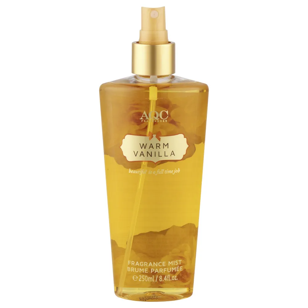 AQC Fragrances telová hmla - Body Mist - Warm Vanilla