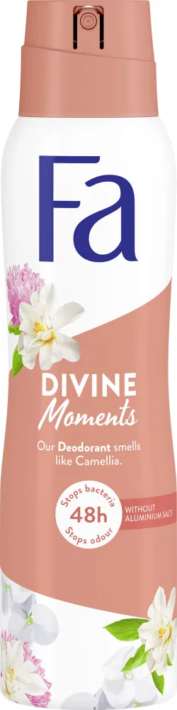 Fa deodorant v spreji - Deospray - Divine Moments