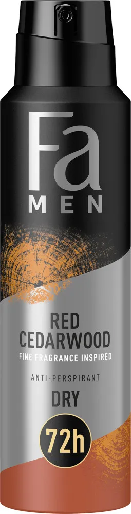 Fa deodorant v spreji - Men Deospray - Red Cedarwood