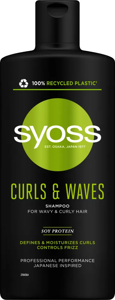 Syoss šampón pre kučeravé a krepaté vlasy - Curls & Waves Shampoo