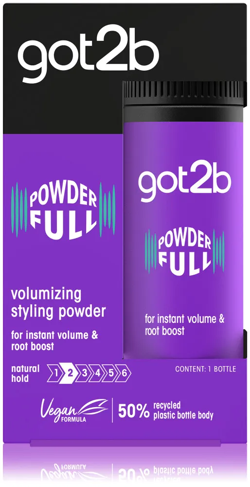 Schwarzkopf objemový stylingový púder - Got2b Powder'ful Volumizing Styling Powder