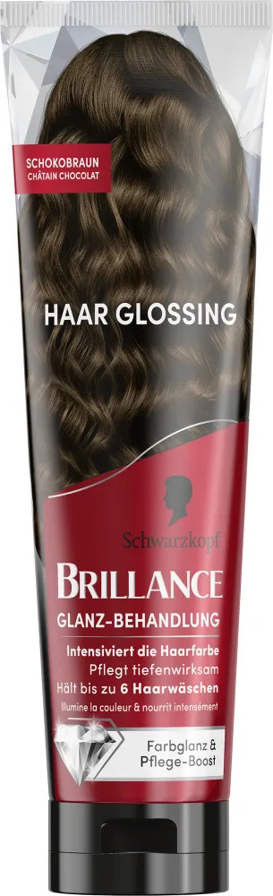 Schwarzkopf Brillance farba na vlasy - Hair Glossing - Chocolate Brown