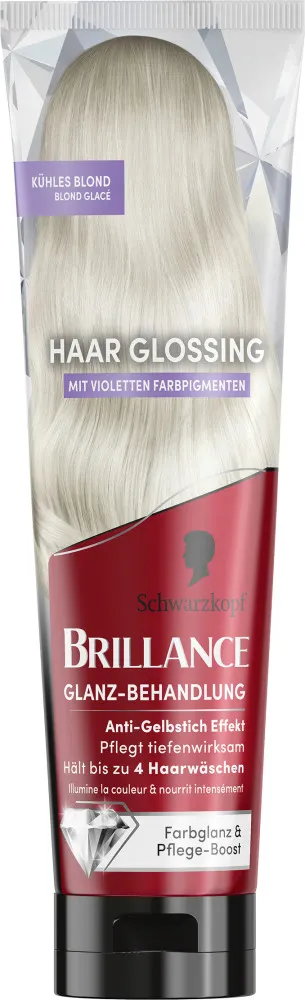 Schwarzkopf Brillance farba na vlasy - Hair Glossing - Cool Blonde