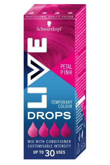 Schwarzkopf farba na vlasy - Live Color Drops - Petal Pink