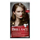 Schwarzkopf Brillance farba na vlasy - Intensive Color Cream - 862 Natural Brown  // Poškodený tovar