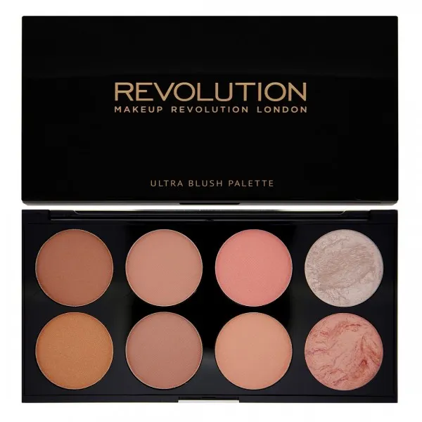 Revolution Ultra Blush paleta líceniek - Hot Spice