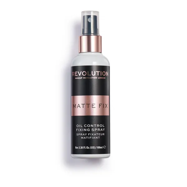 Revolution fixačný sprej na makeup -  Matte Fix - Oil Control Fixing Spray